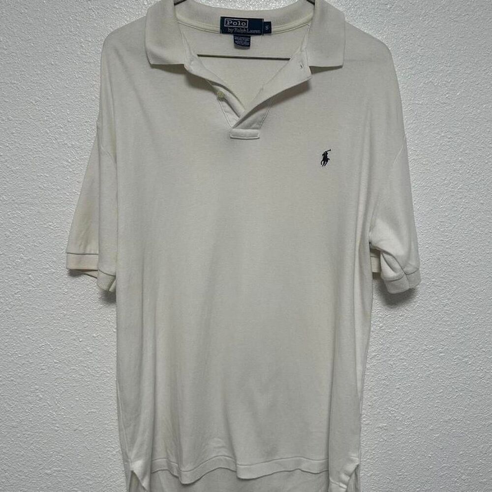 Ralph-lauren Men's White Polo-shirt - Picture 3 of 4